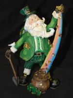 IRISH RAINBOW SANTA FIGURE